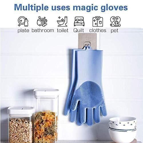 Gloves - Magic Silicone Cleaning Gloves ( 2 Pair )