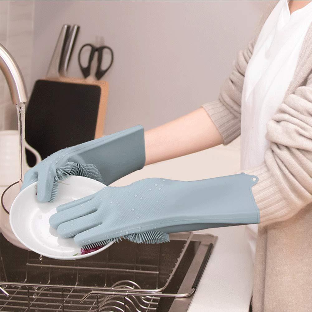 Gloves - Magic Silicone Cleaning Gloves ( 2 Pair )