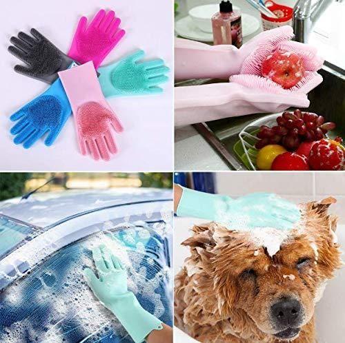 Gloves - Magic Silicone Cleaning Gloves ( 2 Pair )