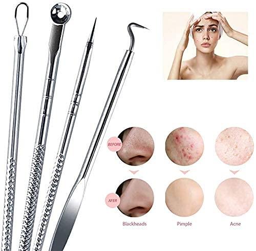 Stainless Steel Blackhead Remover ( set of 4 )