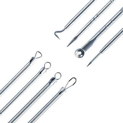 Stainless Steel Blackhead Remover ( set of 4 )