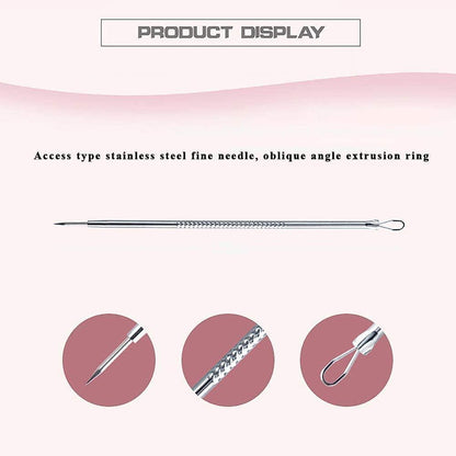 Stainless Steel Blackhead Remover ( set of 4 )