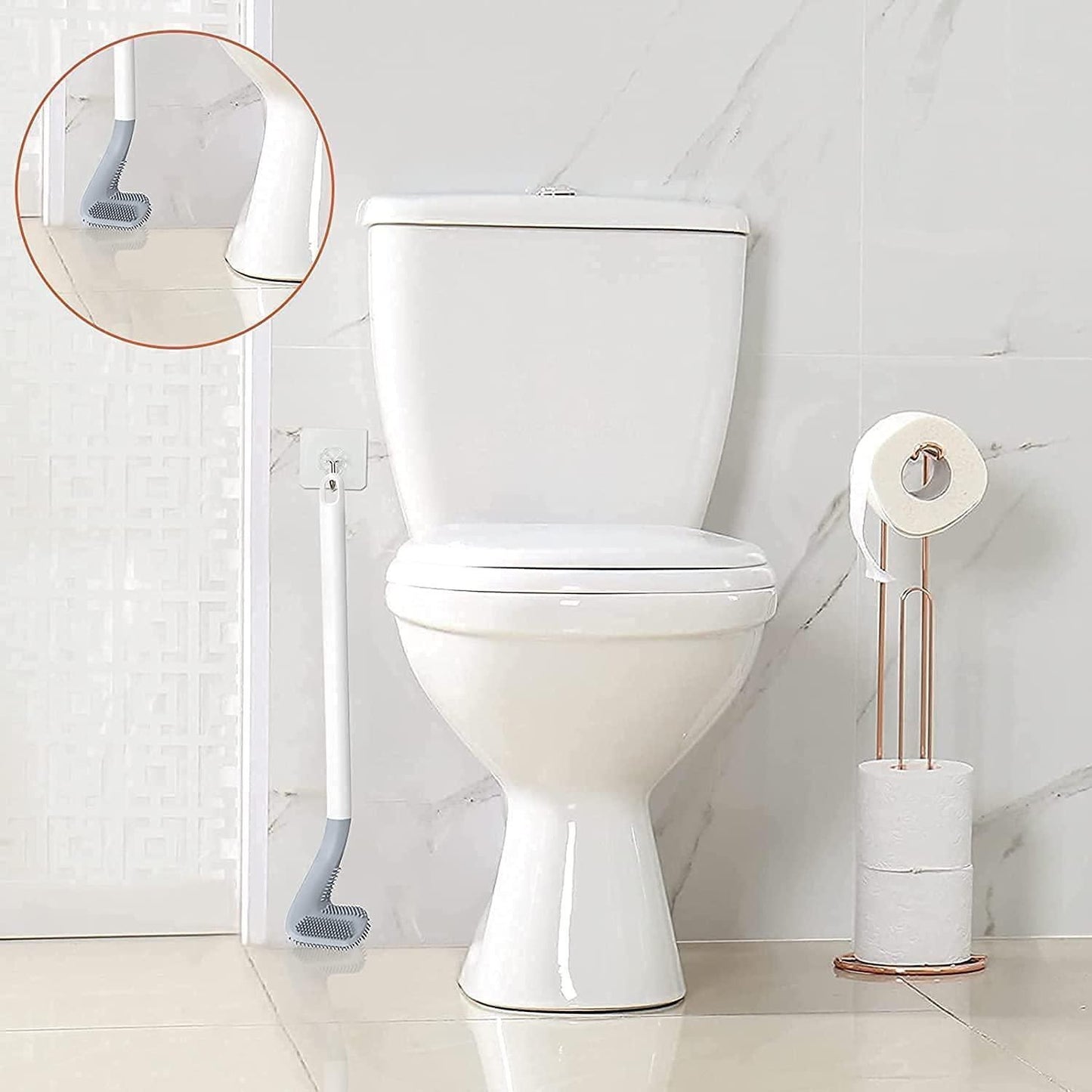 Pack of 2 golf toilet brush